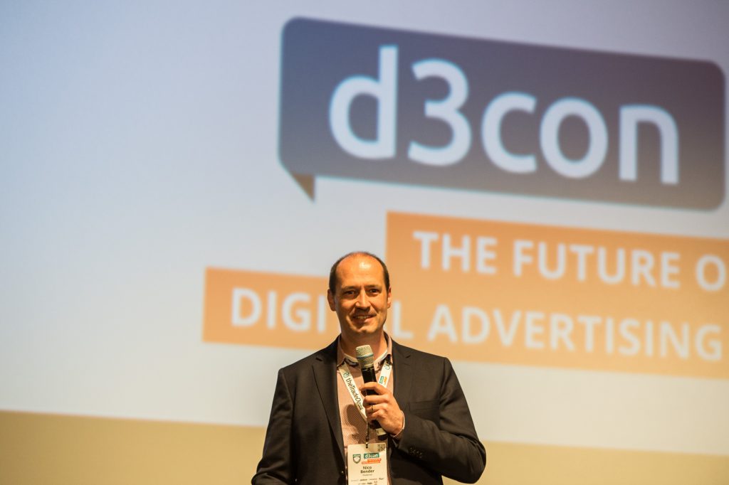 Speaker bei der d3con, Niko Bender Account Based Marketing Agentur